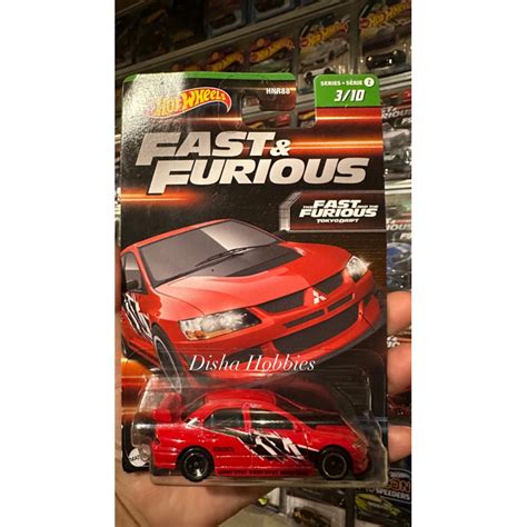 Jual Hot Wheels Fast Furious Mitsubishi Lancer Evolution IX Shopee Indonesia