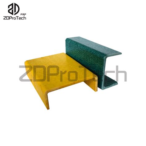 Anti Aging Extremely Durable FRP U Channel U Shape Fiberglass GRP