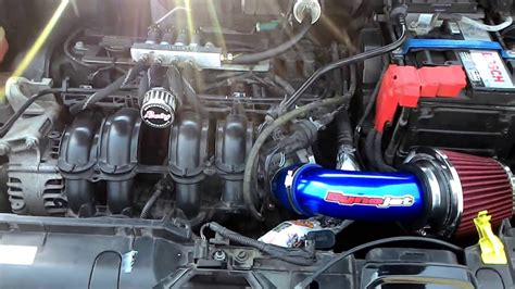 Ford Fiesta Mk7 Tuning Cold Air Intake YouTube