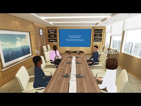 Live Group Practice In VR Presentation Skills Difficult