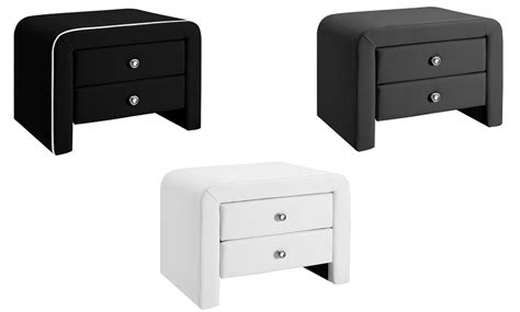 Modern Bedside Tables Four Styles Groupon Goods