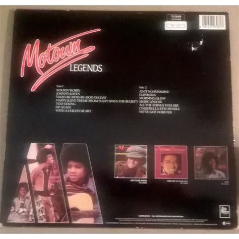 Motown Legends Von Michael Jackson Lp Bei Captaindiggin Ref119031032