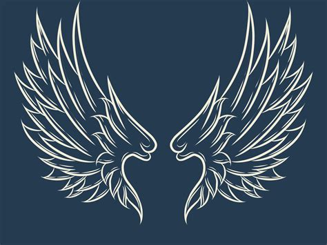 Wings Vector Design 7718534 Vector Art At Vecteezy