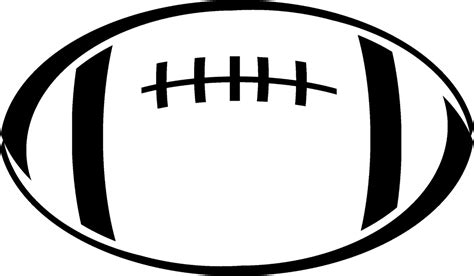 Free American Football Clipart Black And White, Download Free American ...