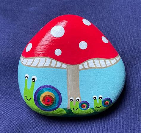 Lady Bug Painted Rocks Painted Rocks Craft Hand Painted Stones