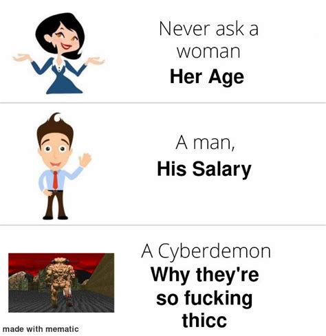 DAMN BOI HE THICC THAT S A THICC ASS BOI DAYUM R Doom