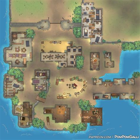 Compact Version Of Saltmarsh Small Maps Of The Entire Town R