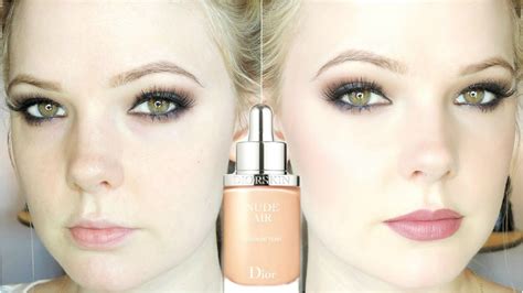 DIOR NUDE AIR SERUM Review And Demo YouTube