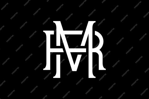 Premium Vector Mr Monogram Logo Design