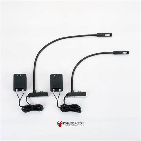 Littlite L 12 Led L 18 Led Attached Gooseneck Lamp Podiums Direct