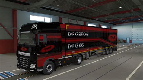 Daf Pack Skins ETS2 Papa Smurf Mods