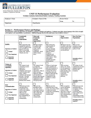 Fillable Online Hr Fullerton Forms Human Resources Diversity And