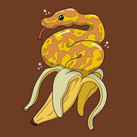 Premium Vector Banana Ball Python