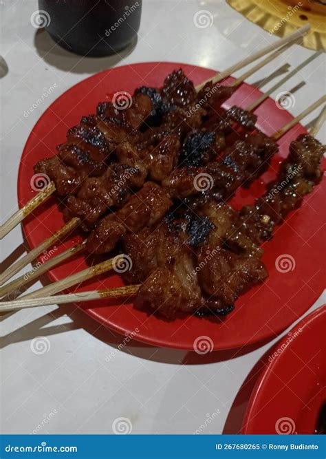 Satay Authentic Indonesian Food Stock Image - Image of meal, authentic: 267680265