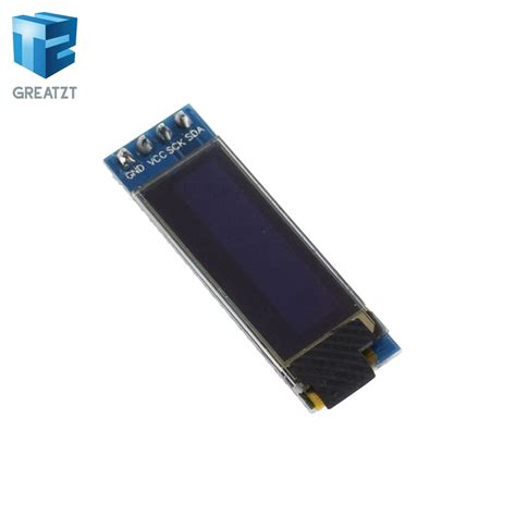 GREATZT 1pcs 0 91 Inch OLED Module 0 91 White Blue OLED 128X32 OLED