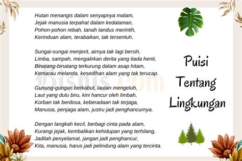 Sajak Alam Contoh Puisi Tentang Kemarau Yang Menggugah Contoh
