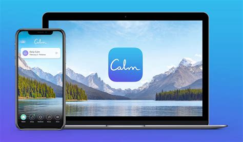 Calm is a wellness app for improved relaxation and sleep