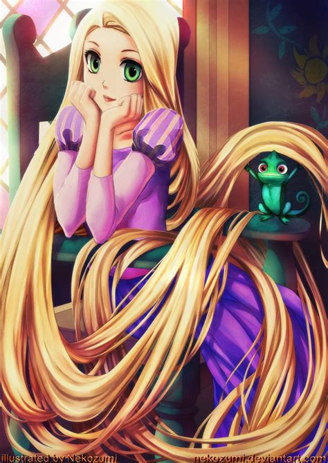 Tangled Disney Rapunzel Mobile Wallpaper By Nekozumi