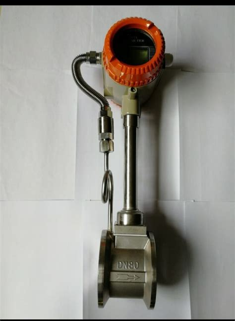 Stainless Steel Vortex Flow Meter Repeatability Steam 200 Degree At Rs 85000 In Baramati