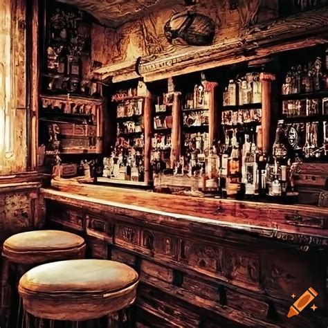 Vintage Bar Interior