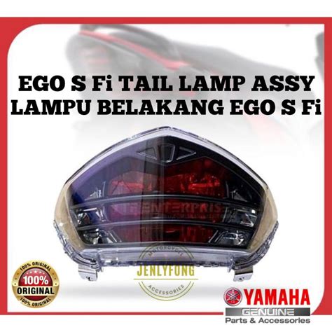 Yamaha Ego S Fi Tail Lamp Original Vb H Sama Ego S Fi V