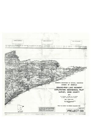 Fillable Online Files Dnr State Mn Mapset 138 Sheet 1 Sheet 2