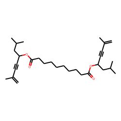 Sebacic Acid Di Dimethylocta En Yn Yl Ester Chemical