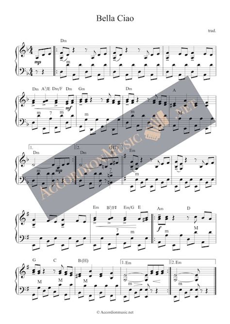 Bella Ciao Violin Sheet Music Ubicaciondepersonas Cdmx Gob Mx