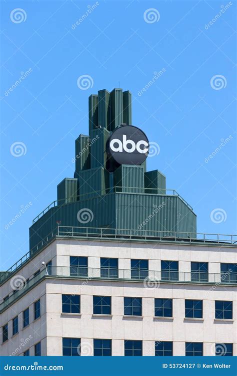 Abc Television Center In Los Angeles Editorial Photography Image Of