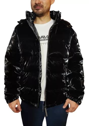 Campera Puffer Inflable Metalizada Muy Abrigada Elegante Env O Gratis