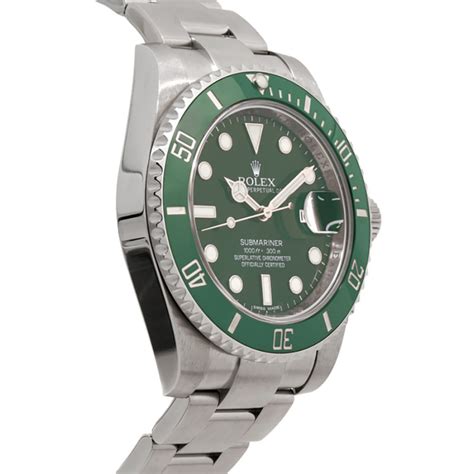 Rolex Submariner Date Green Dial Men's Watch