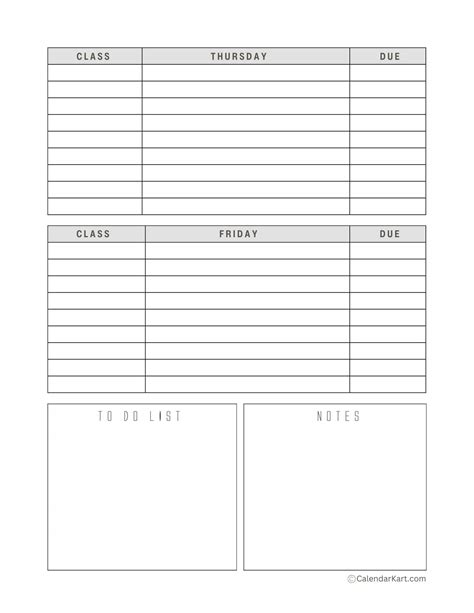Best Weekly Planners For Students Calendarkart