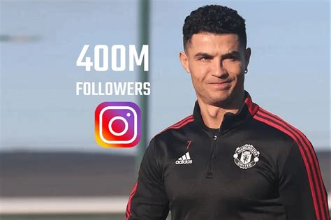 Cristiano Ronaldo Over 400 Million Instagram Followers