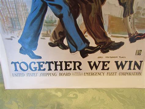 Art Print of WWI together We Win Poster - Etsy