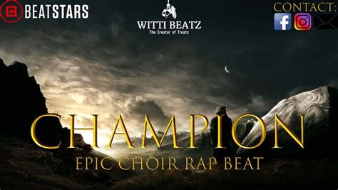 Champion Epic Orchestral Rap Beat Cinematic Choir And String Hip