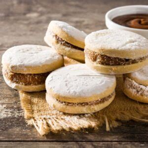 Receta auténtica de alfajores argentinos con dulce de leche