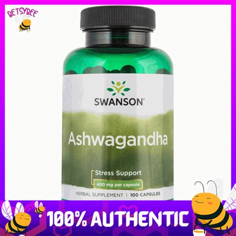 Swanson Ashwagandha Stress Support Mg Capsules Lazada Ph