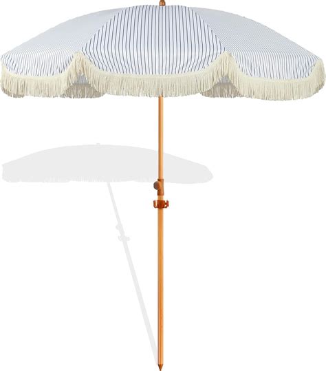 65ft Patio Umbrella With Fringe Beach Umbrella Fringe Umbrella
