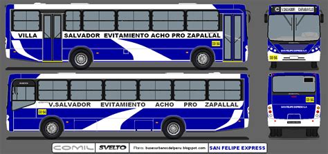 Buses Urbanos Del Per Comil Svelto Mercedes Benz San Felipe