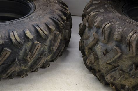 16 Polaris Rzr 900 Front And Rear Wheels Rims And Tires 27x9 12 27x11 12