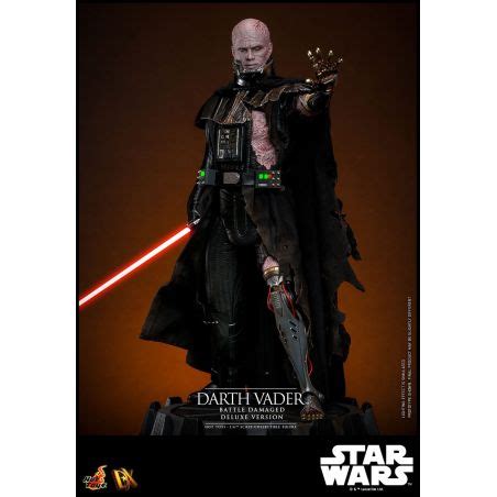 Darth Vader Battle Damaged Hot Toys Deluxe Version Dx Star Wars Figure
