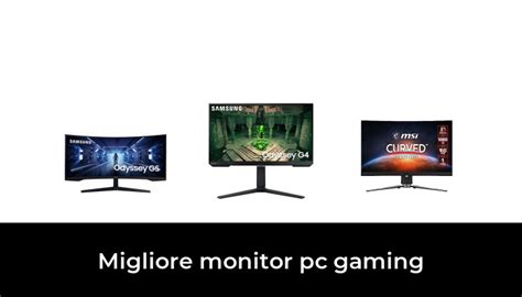 Migliore Monitor Pc Gaming Nel In Base A Recensioni