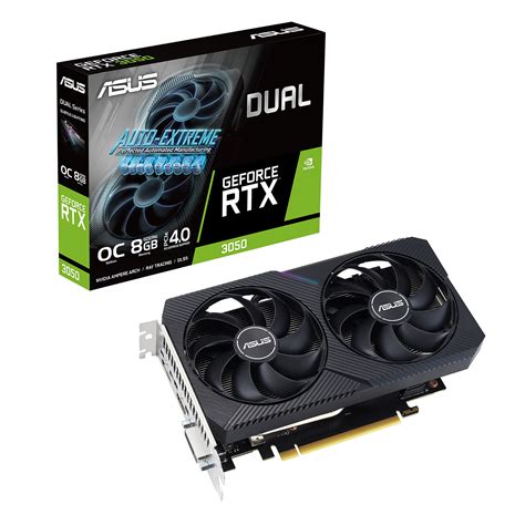 Asus Dual Geforce Rtx 3050 V2 Oc O8g Tarjeta Gráfica Ldlc