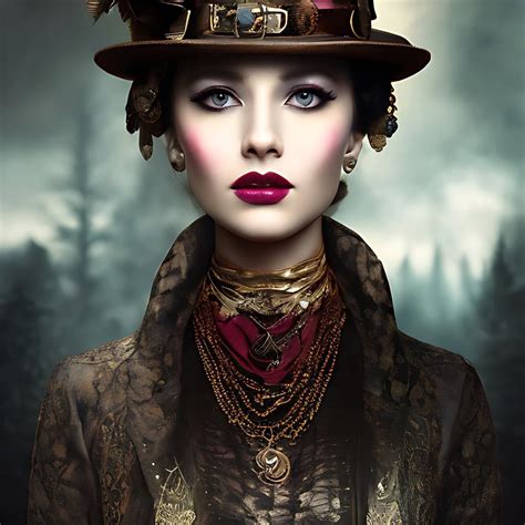 Download Steampunk Lady Female Royalty Free Stock Illustration Image