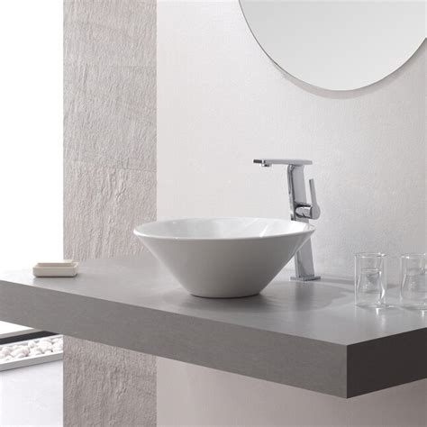 Kraus Exquisite Chrome 1-handle Vessel WaterSense Bathroom Sink Faucet ...