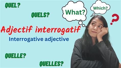 French Interrogative Adjectives Quel Quels Quelle Quelles YouTube