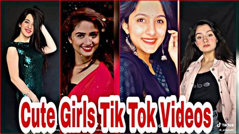 Cute Girls Tik Tok Videos Top Cute Girls On Tik Tok In India Cute