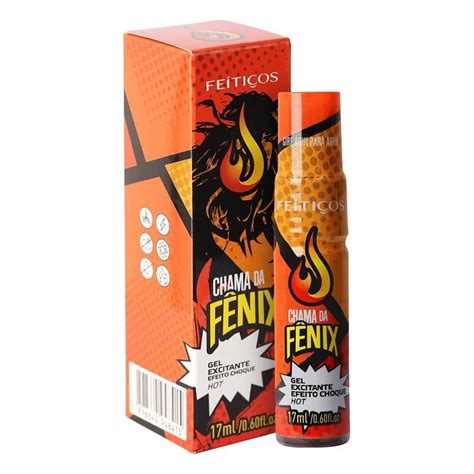 Chama da Fênix Gel Excitante Efeito Shock Hot Má Cherie Sex Shop