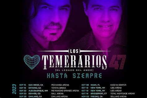 Los Temerarios Anuncian Su Separación Y Gira Del Adiós