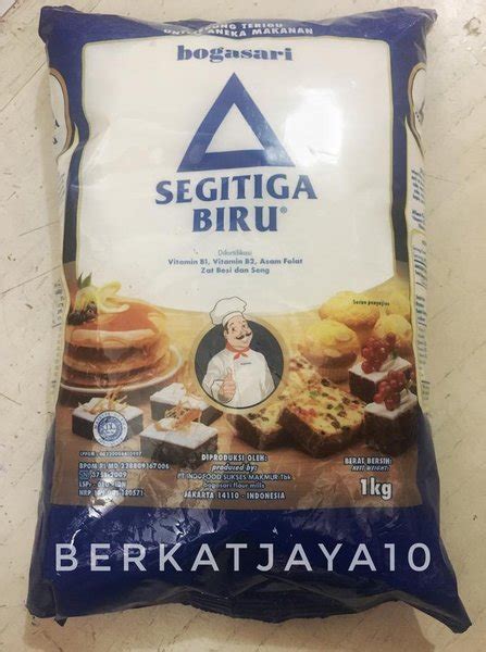 Jual Tepung Terigu Segitiga Biru Premium Kg Halal Di Lapak Kuopa Shop